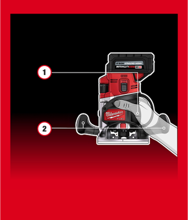 M18 FUEL™ 12 Mm Router | Routers | Milwaukee Tool EU