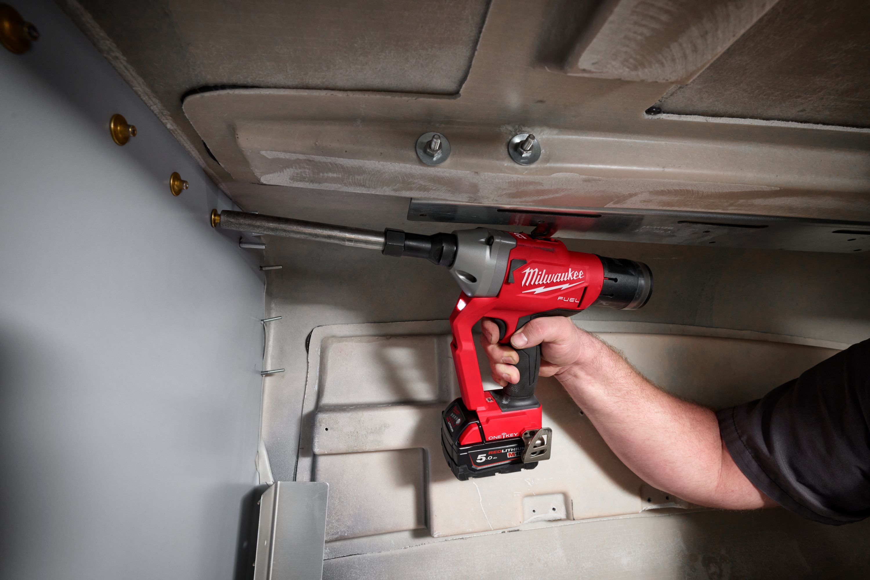 MILWAUKEE® Locks in the Fastest Cordless Lockbolt Installations ...