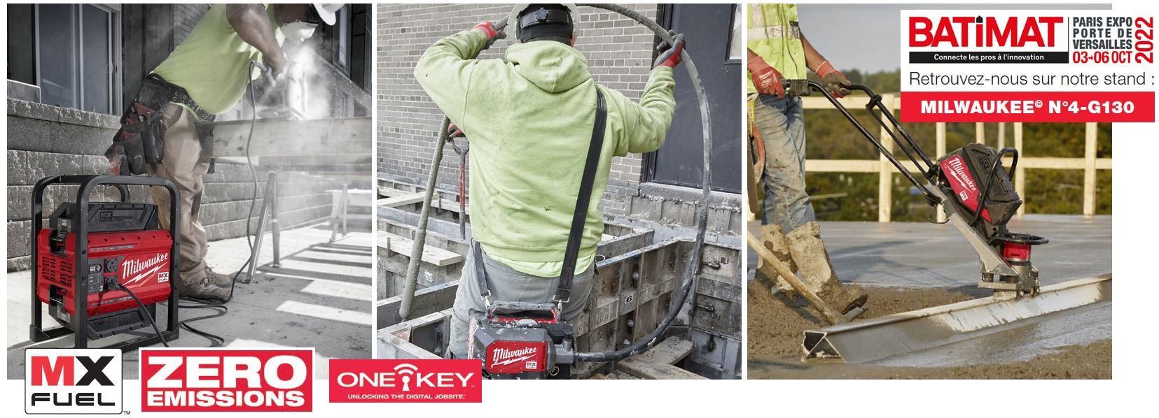 DOSSIER DE PRESSE - La plateforme d’outils de chantier sur batterie MX FUEL™ MILWAUKEE® s’agrandit a
