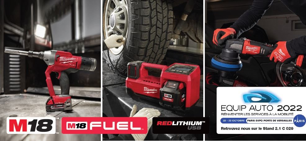 DOSSIER DE PRESSE - MILWAUKEE® lance 5 nouveaux outils sans fil dédiés aux applications mécaniques.