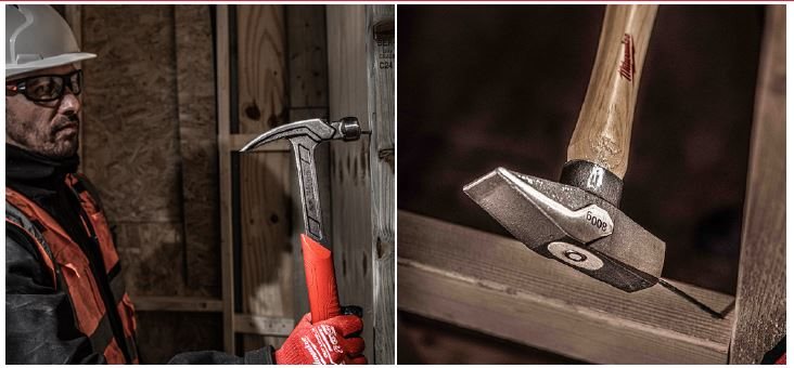 MILWAUKEE® lance une gamme complète de marteaux adaptés aux utilisations professionnelles.