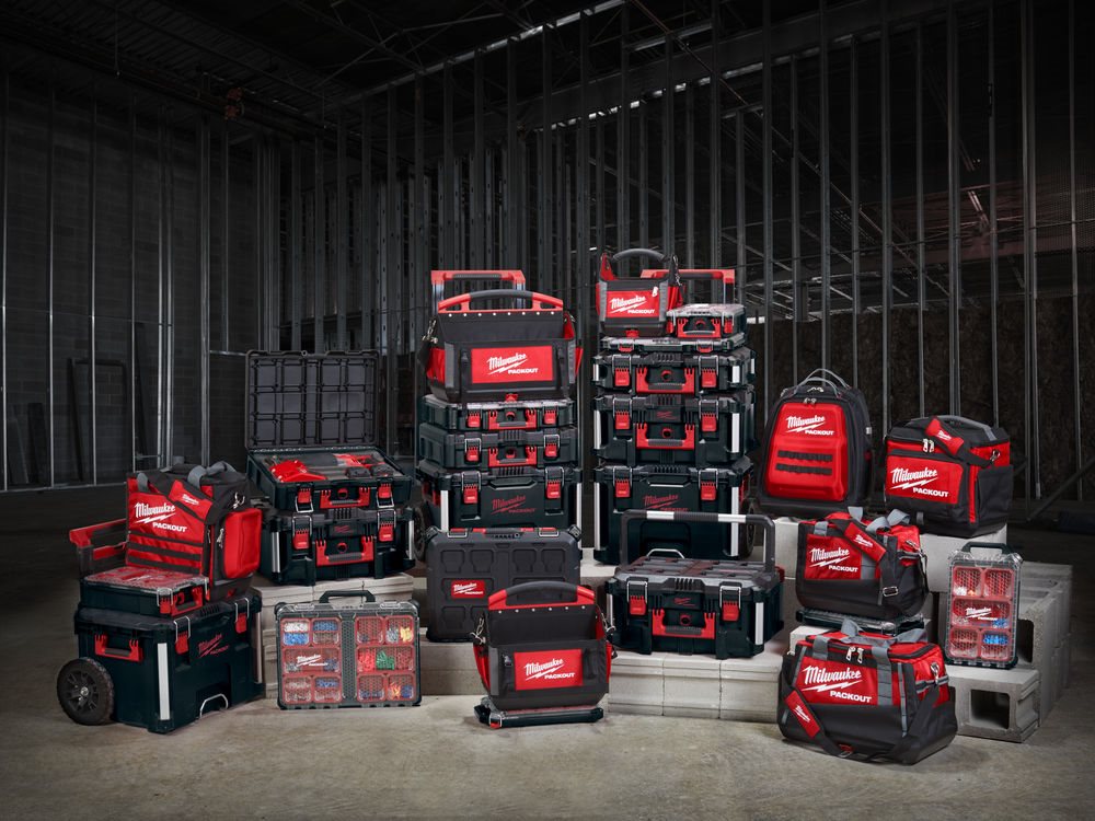 MILWAUKEE® continue d’étoffer son système modulaire PACKOUT™ pour le rangement et le transport de l’
