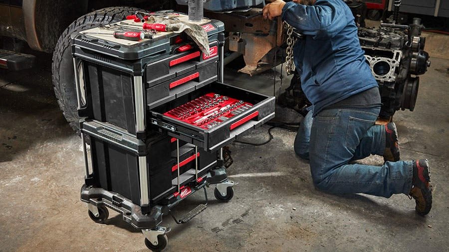 ARTICLE ZONE OUTILLAGE - 3 nouveautés PACKOUT Milwaukee pour plus d’efficacité dans l’organisation, 