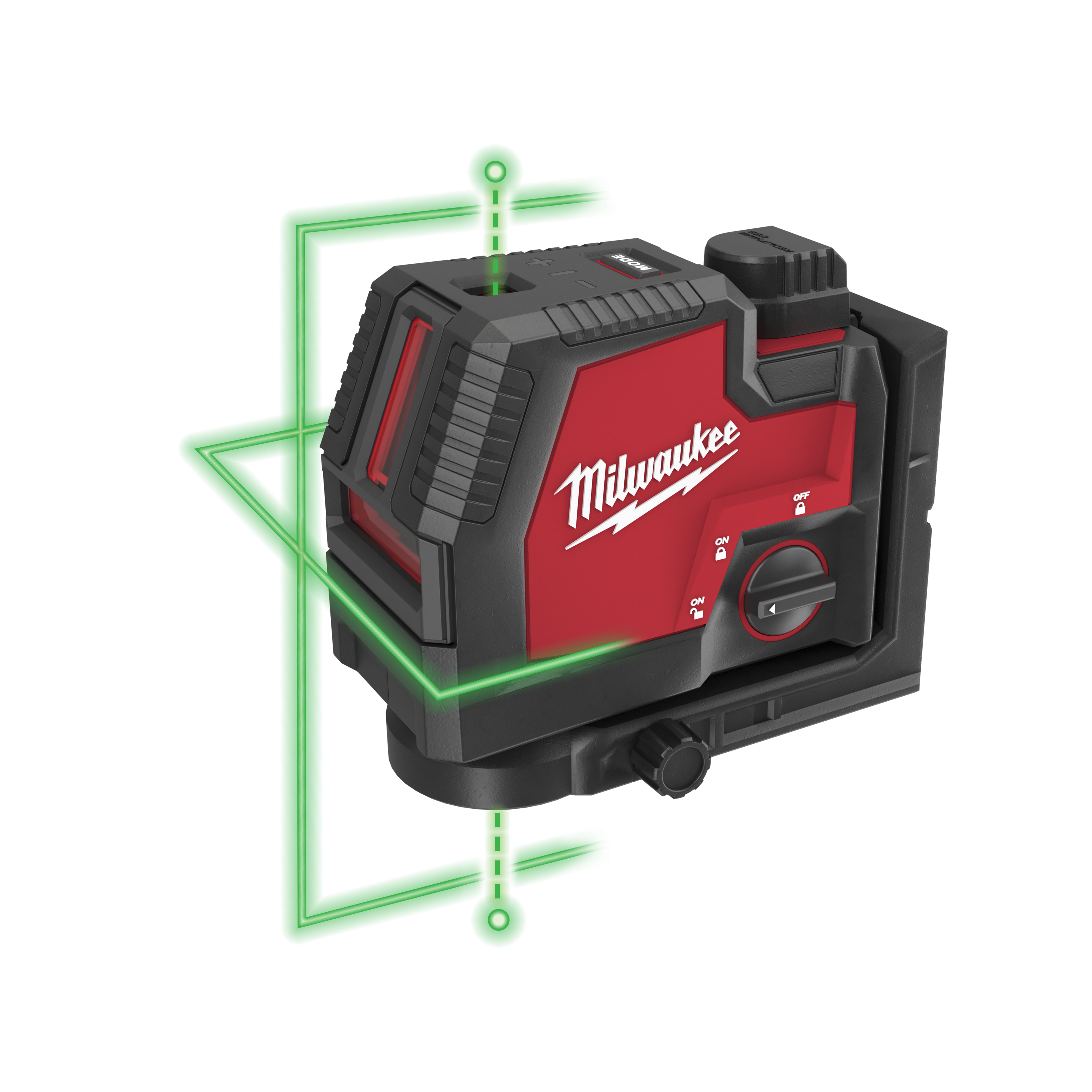 USB rechargeable green cross line laser with plumb points