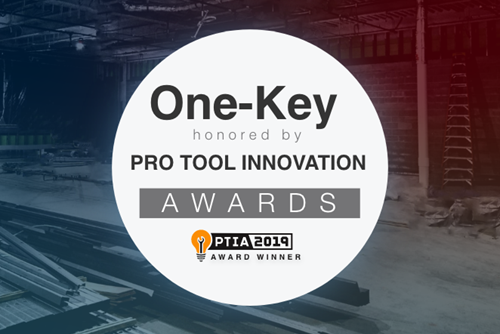 One-Key Tool Control Wins 2019 Pro Tool Innovation Award