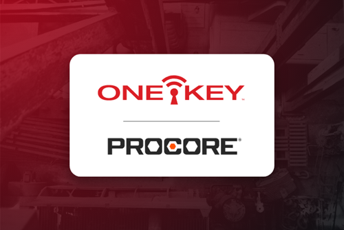 Announcing: One-Key & Procore Integration