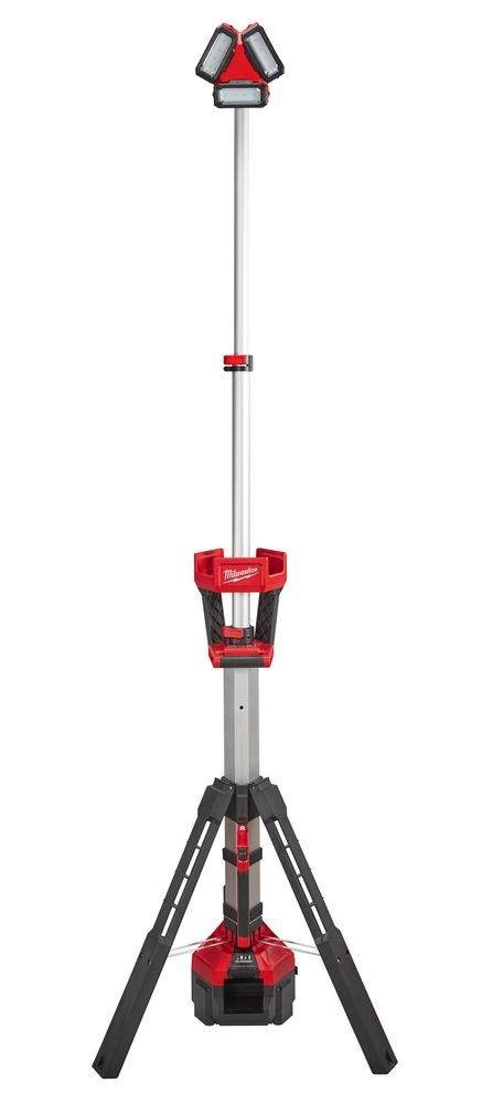 Milwaukee® M18™ High Performance LED Stand Light/Charger: Stand Up, Light Up, Charge Up