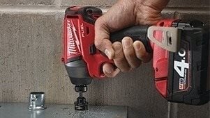 Milwaukee® Shockwave™ thin wall holesaws: 40% faster cuts, 2X life