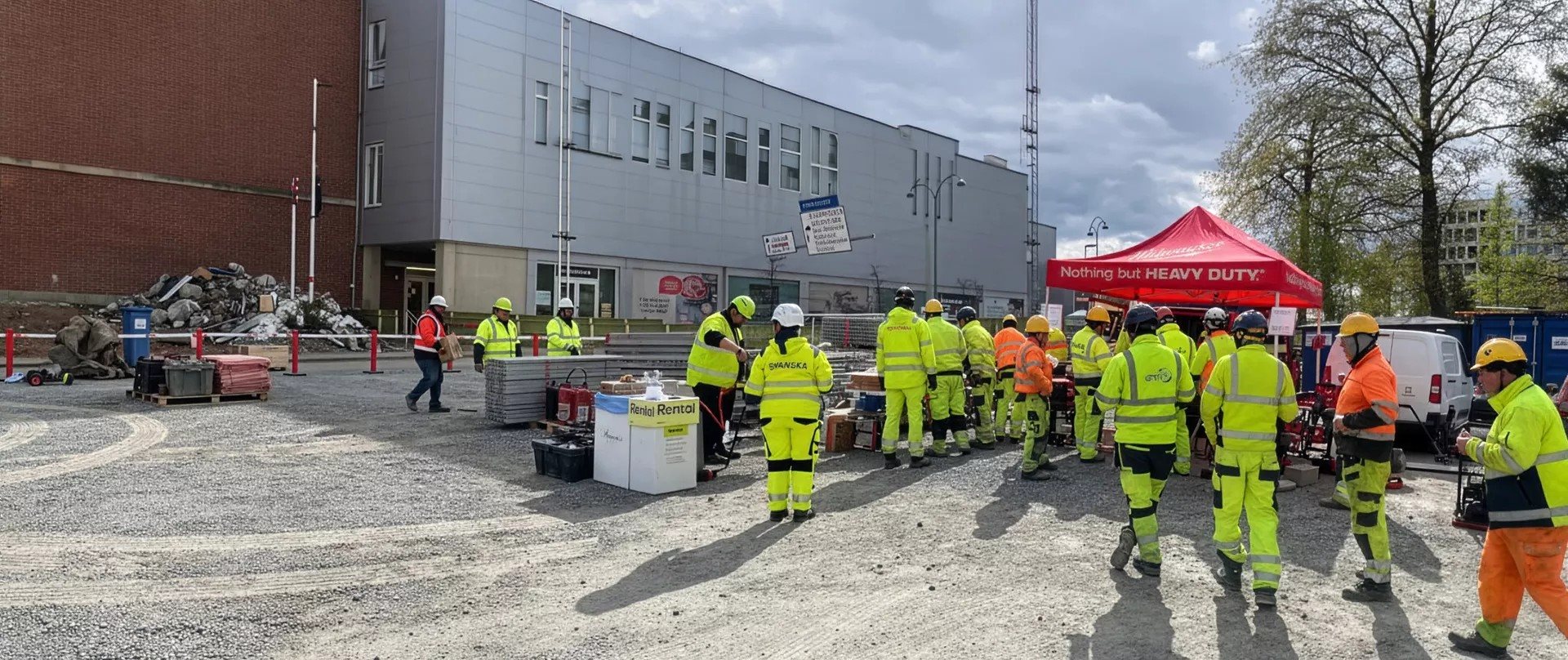 Skanska chooses MILWAUKEE® MX FUEL™ to achieve its 2027 petrol elimination target