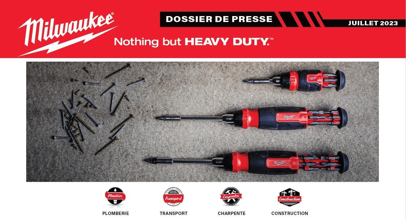 Dossier presse - Nouvelle gamme de Tournevis Multi-Embouts