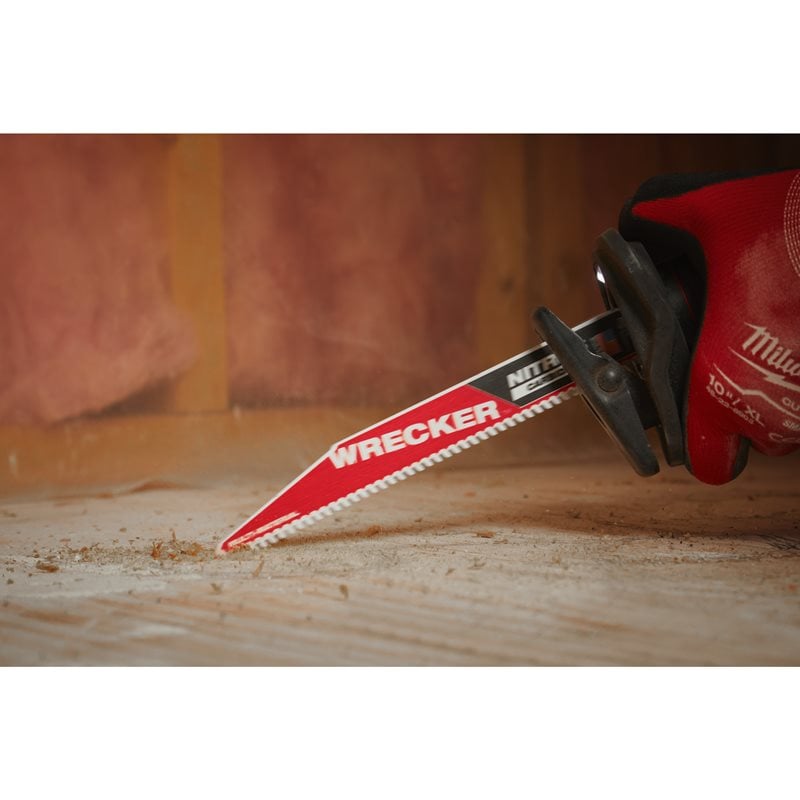 Milwaukee Plátek do ocasky WRECKER NITRUS 150x6T, 5ks. bal.