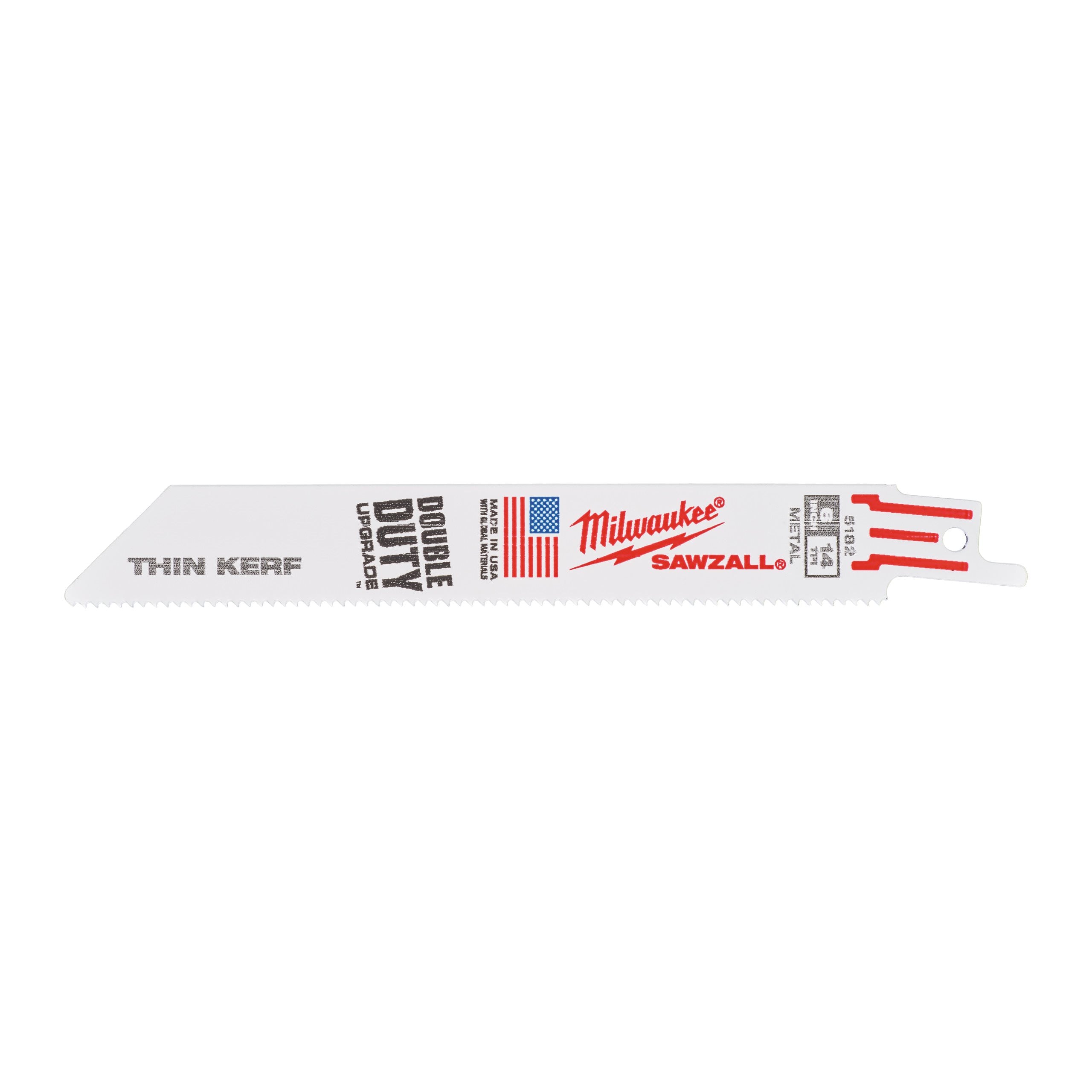 Milwaukee Metal: hojas THIN KERF · 48016182