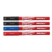 Inkzall Fine Tip Colour Pens - 4 pcs