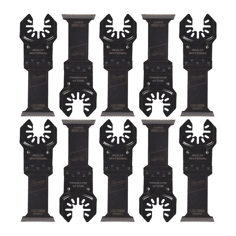 Milwaukee OMT OL pilový list na ponorné řezy do dřeva a kovu Ti. BiM 35 mm, 10 ks