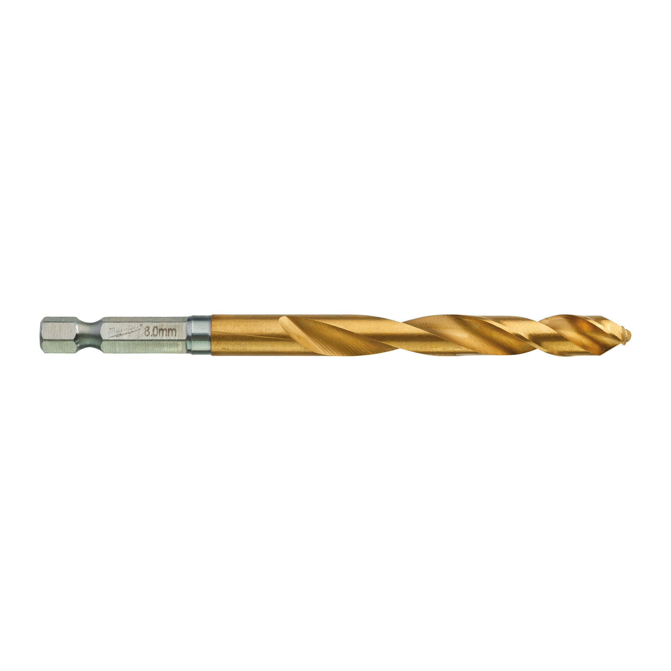 Milwaukee Brocas para metal SHOCKWAVE™ RED HEX HSS-G Tin · 48894719