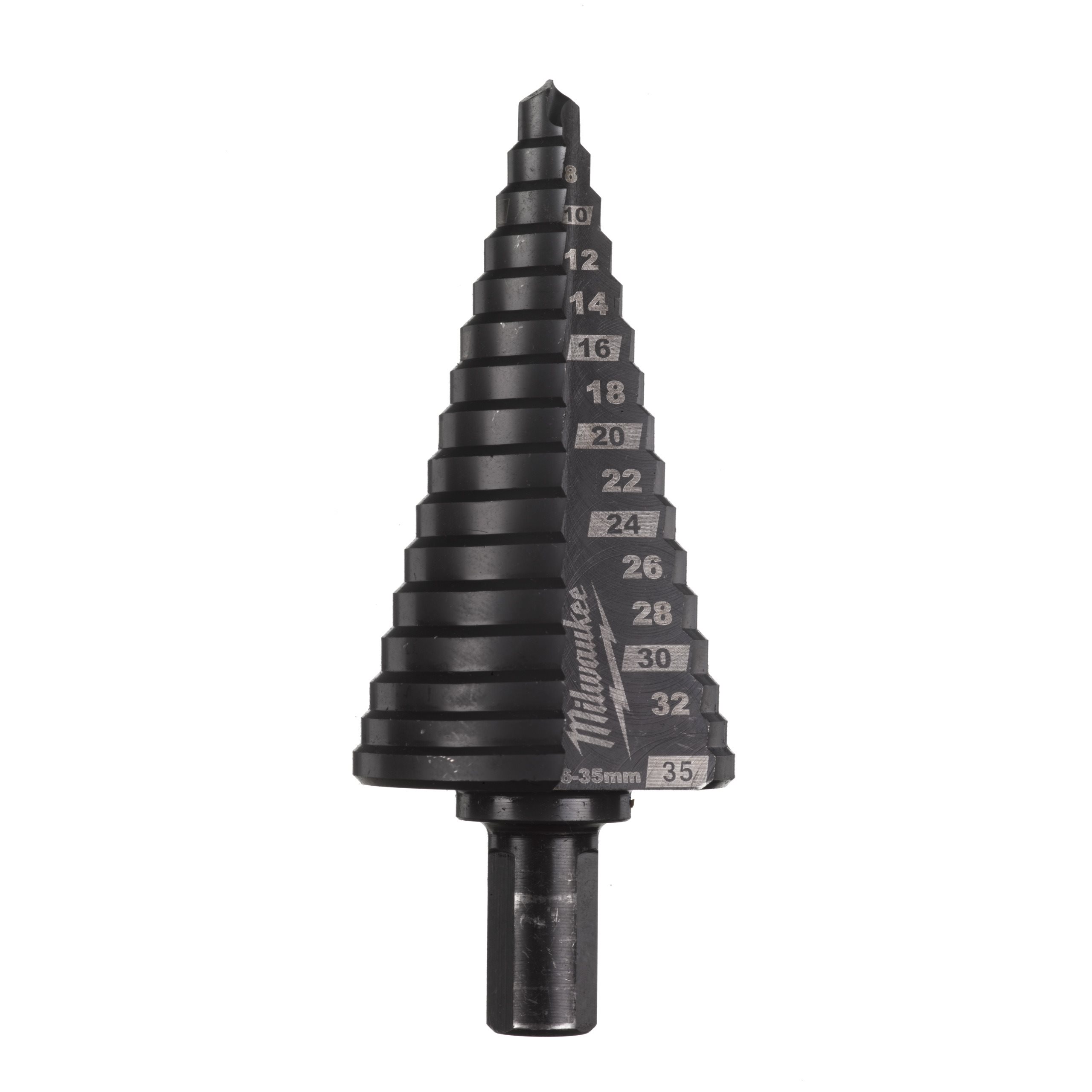 Stufenbohrer Aus Kobalt – 9 Stufen (4–20 Mm), 89 HRC Härte, 1/4" Sechskantschaft, Für Metall, Holz & Kunststoff
