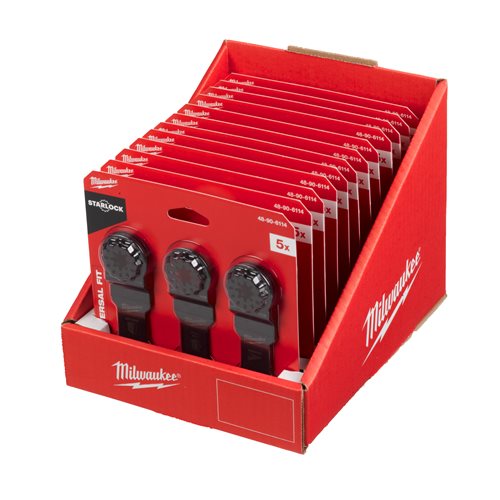 Milwaukee 48906115 - Set 5 Pezzi Lame Per Utensile Multifunzione Con Attacco Starlock - Foto 7