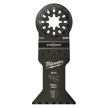 Multi-tool accessories -Starlock multi-material blades