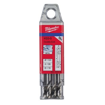 HSS-Ground Drills Double Ended / 10 pack