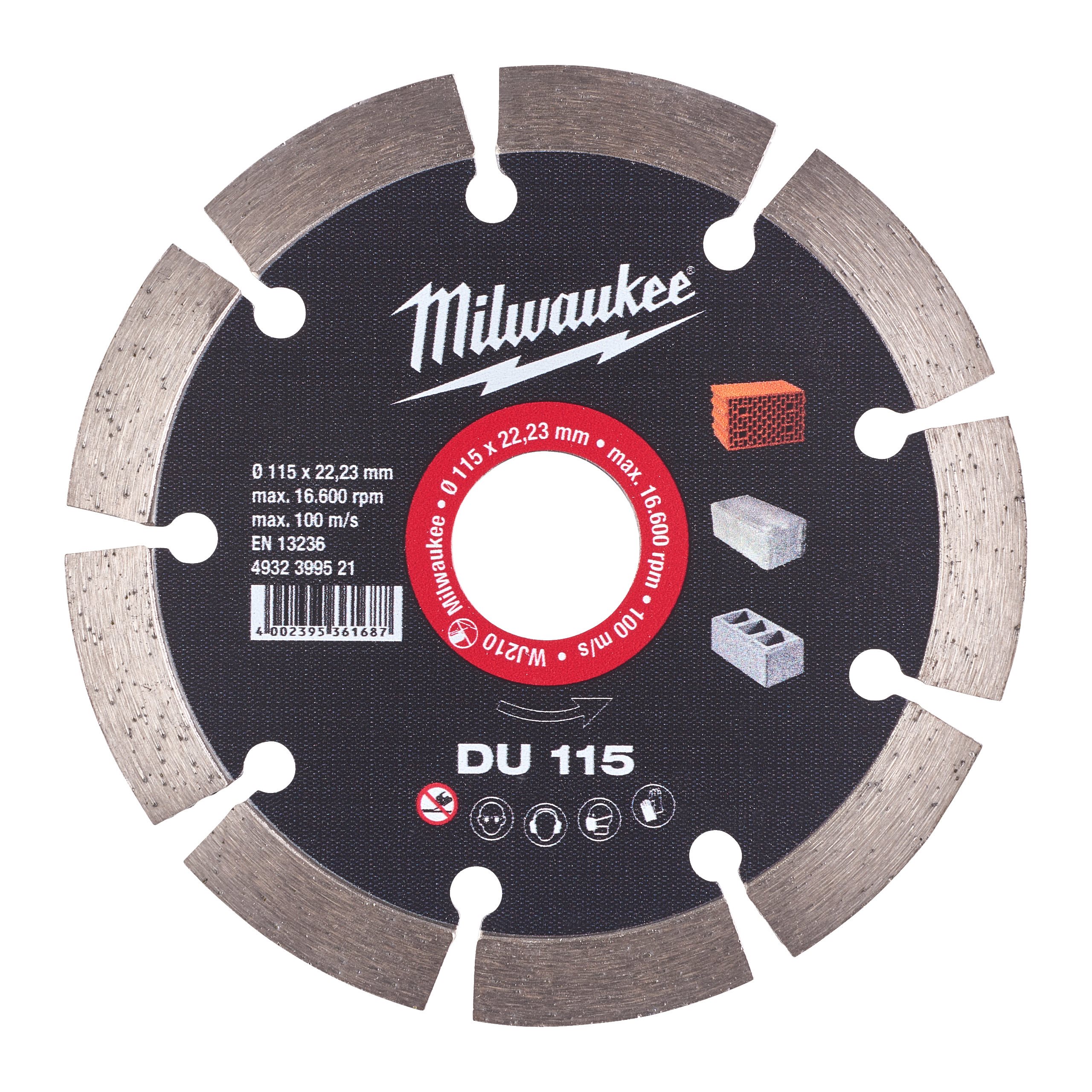 Milwaukee disco corte 125 mm metal 1mm