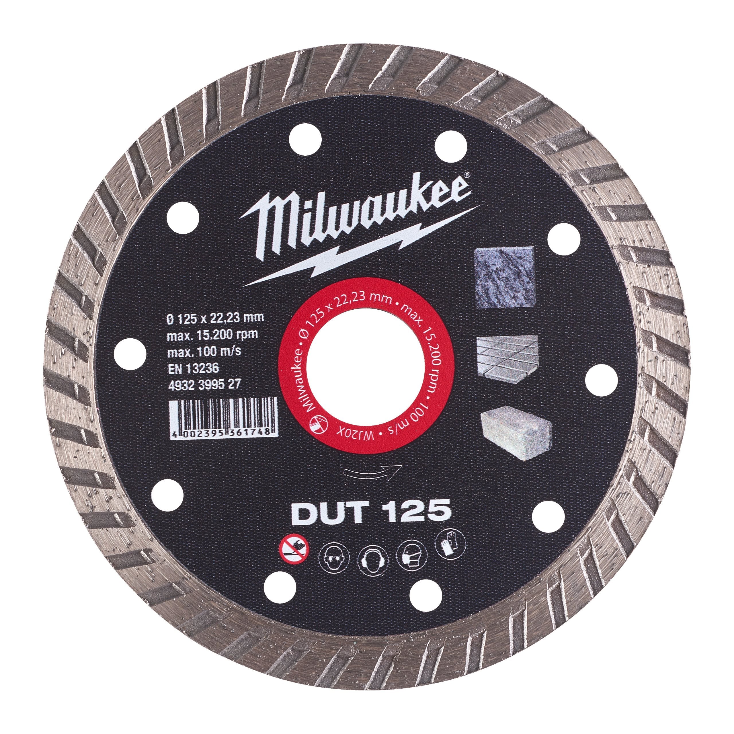 Milwaukee Disco de diamante DUT · 4932399527