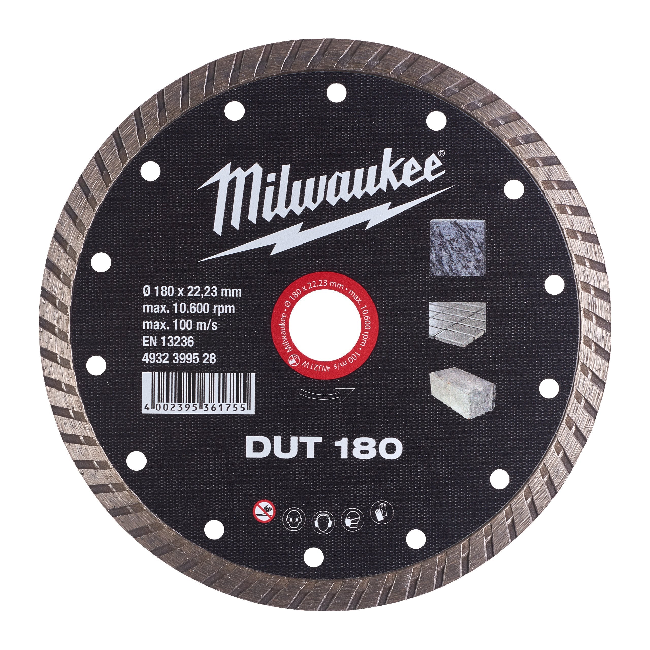 Milwaukee Disco de diamante DUT · 4932399528
