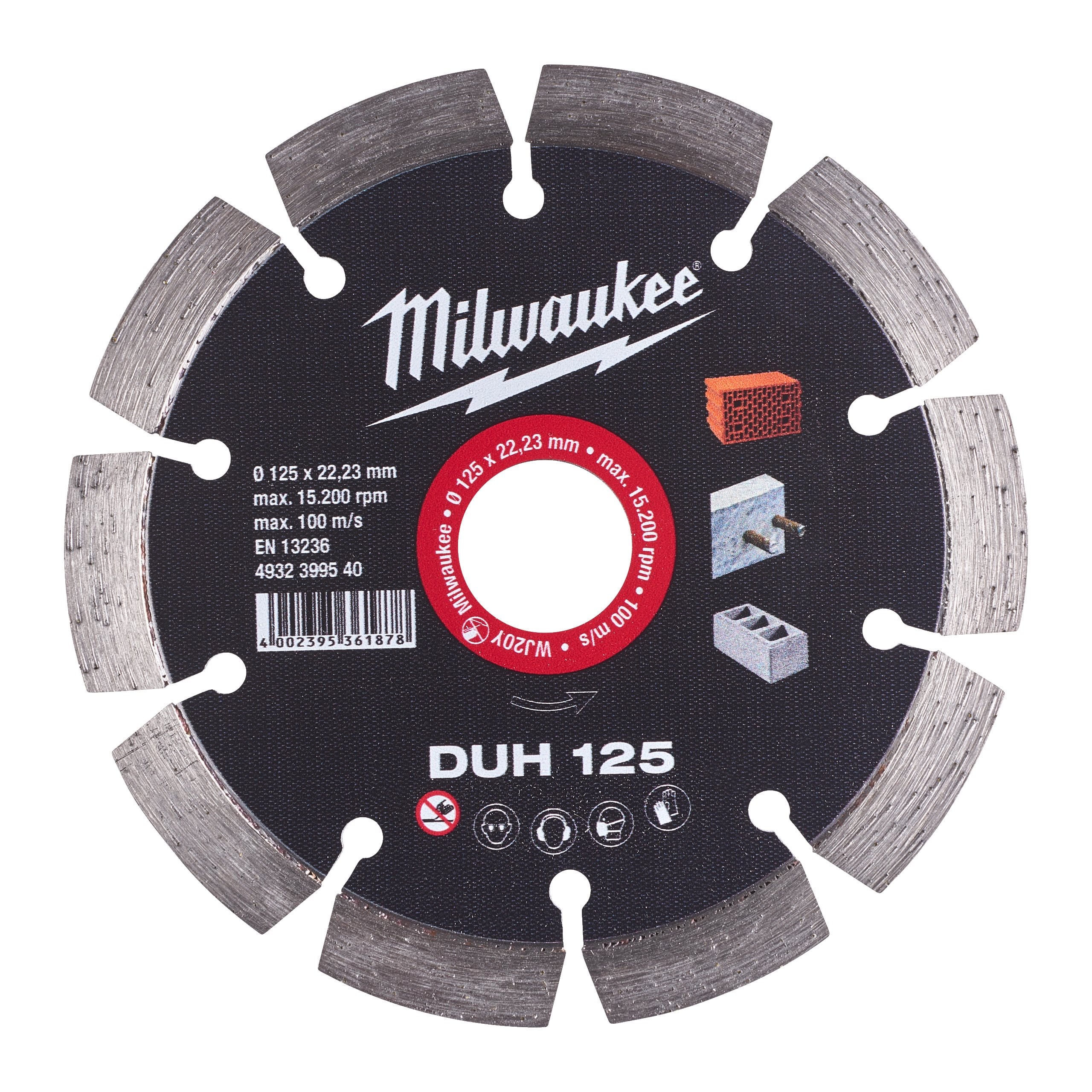 Milwaukee Disco de diamante DUH · 4932399540