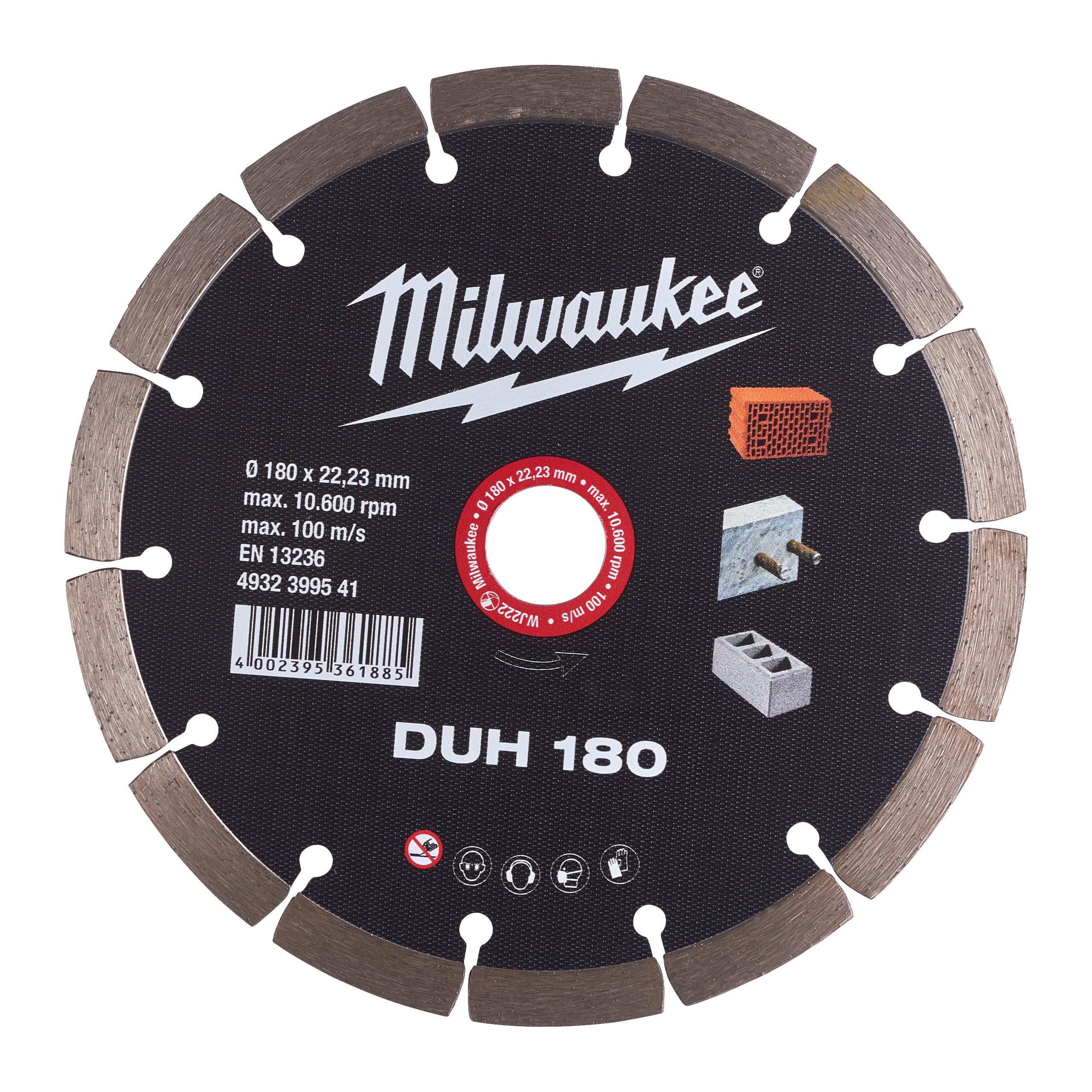 Milwaukee Disco de diamante DUH · 4932399541