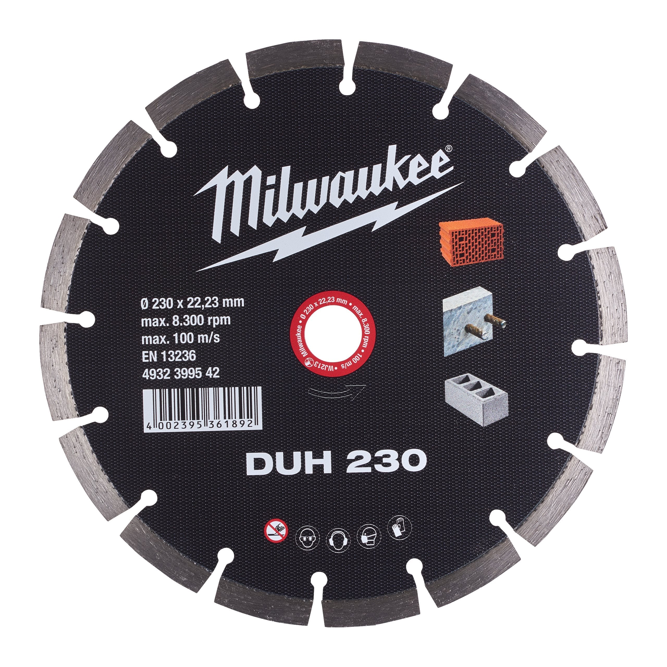 Milwaukee Disco de diamante DUH · 4932399542