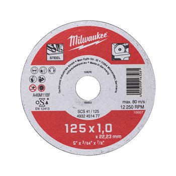 Thin metal cutting discs - contractor series