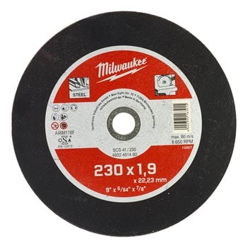 Thin metal cutting discs - contractor series