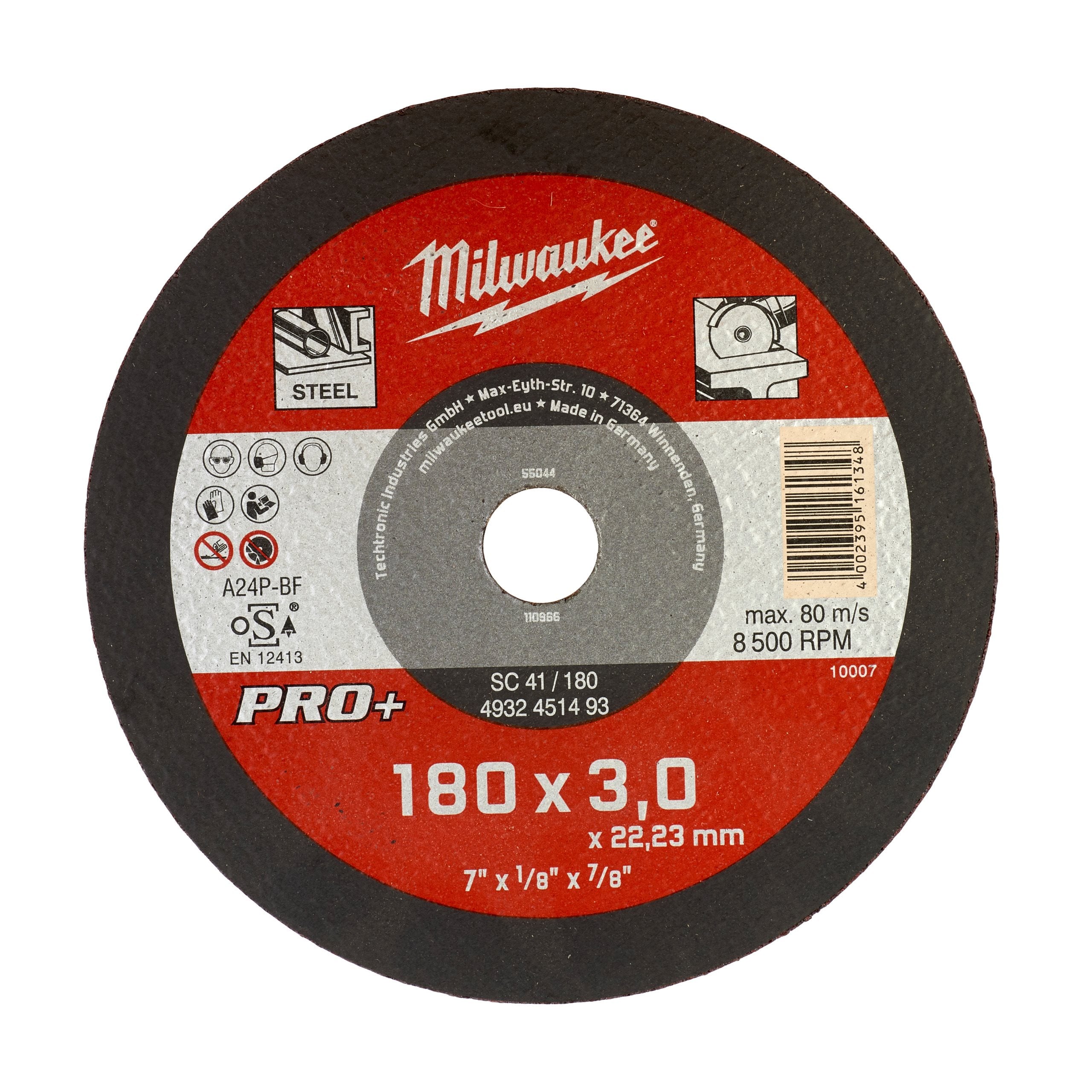 Milwaukee Discos de corte para metal PRO+ · 4932451493