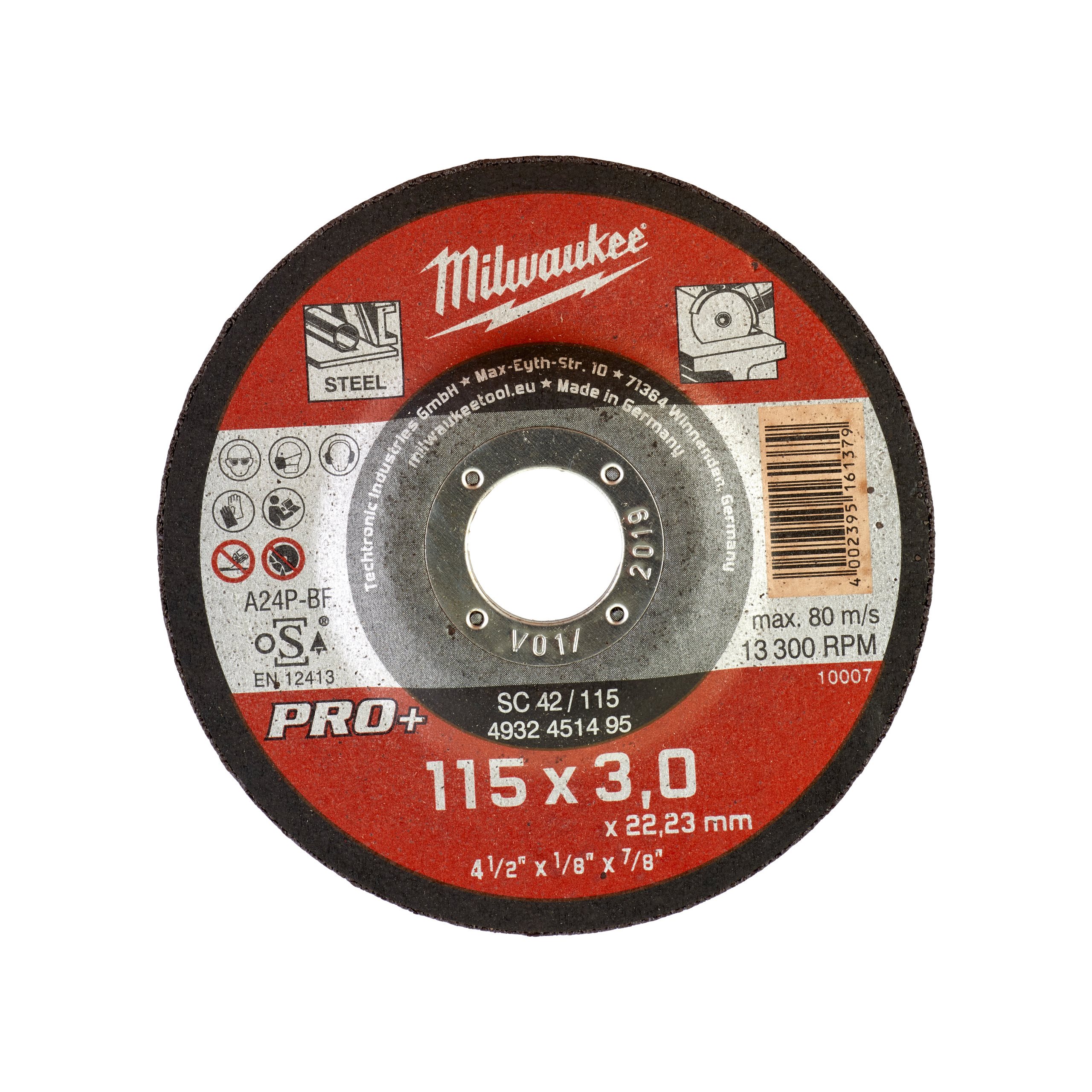 Milwaukee Discos de corte para metal PRO+ · 4932451495