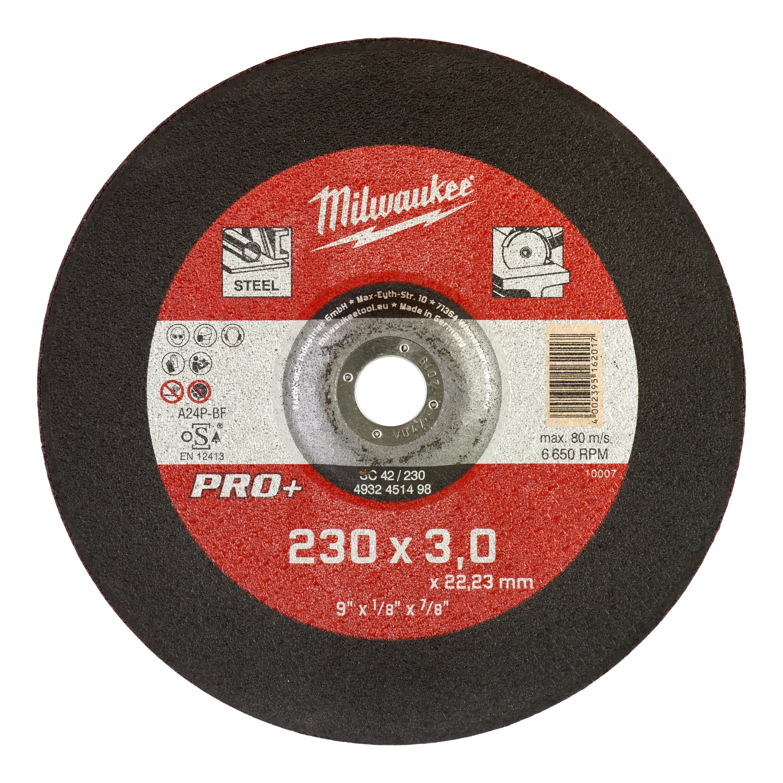 Milwaukee Discos de corte para metal PRO+ · 4932451498