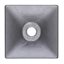 28 mm K-Hex Tamping Plate 200 x 200 mm - 1 pc