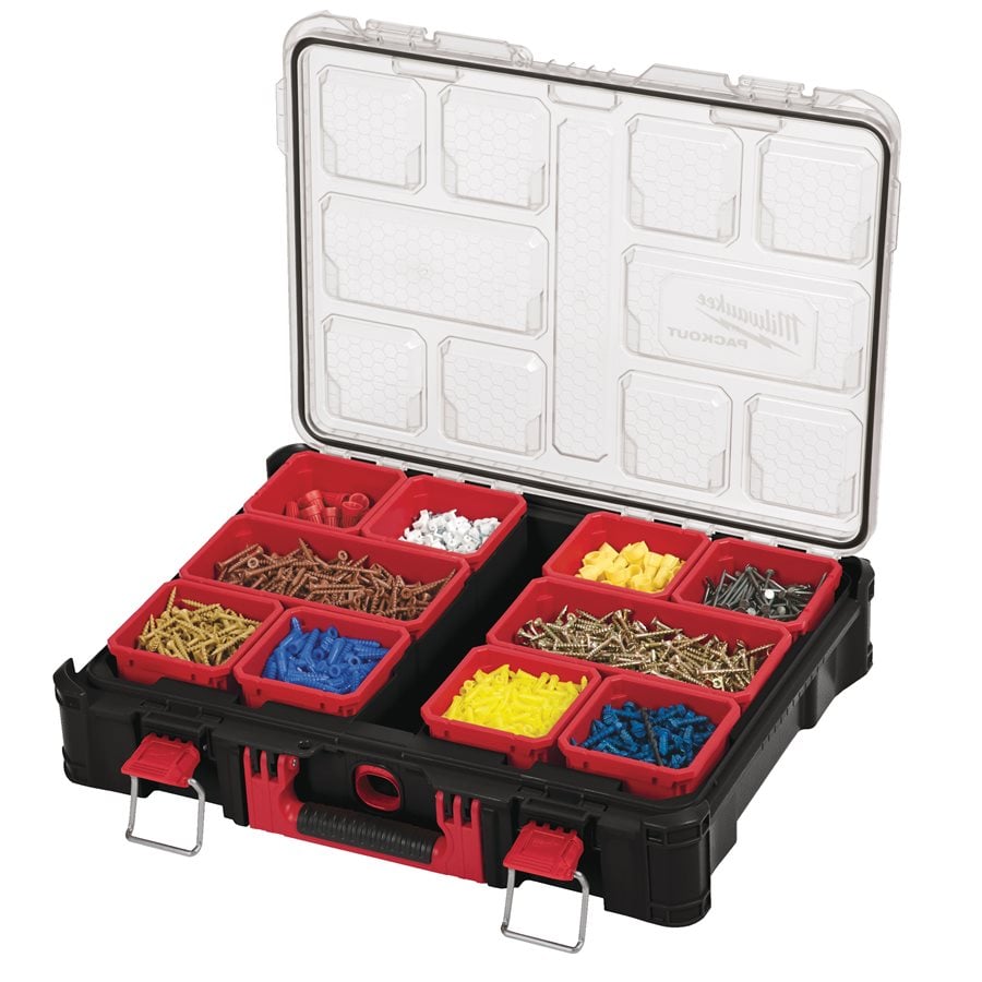 Milwaukee PACKOUT organizator kovček velik pri delu