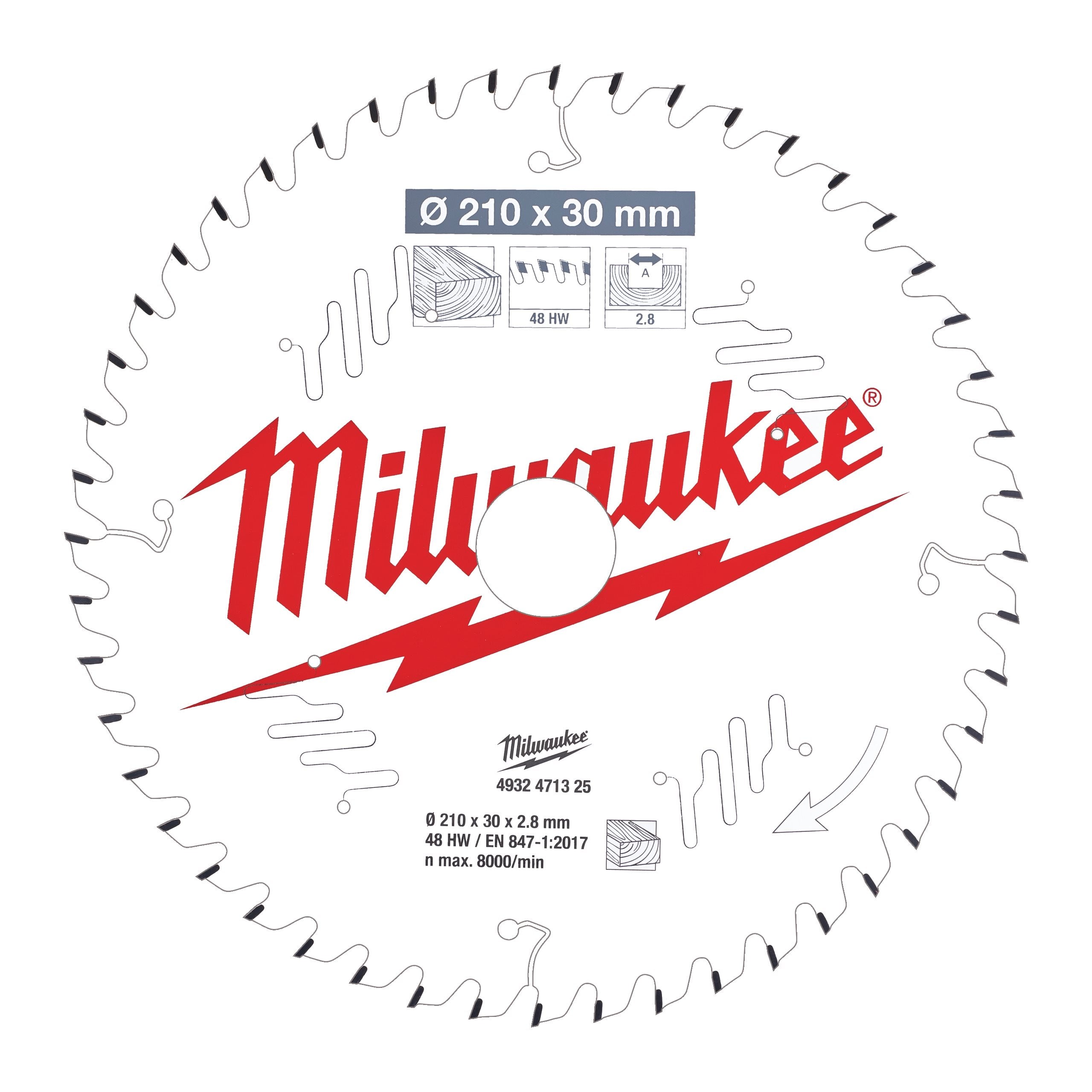 Milwaukee Discos para sierras circulares · 4932471325
