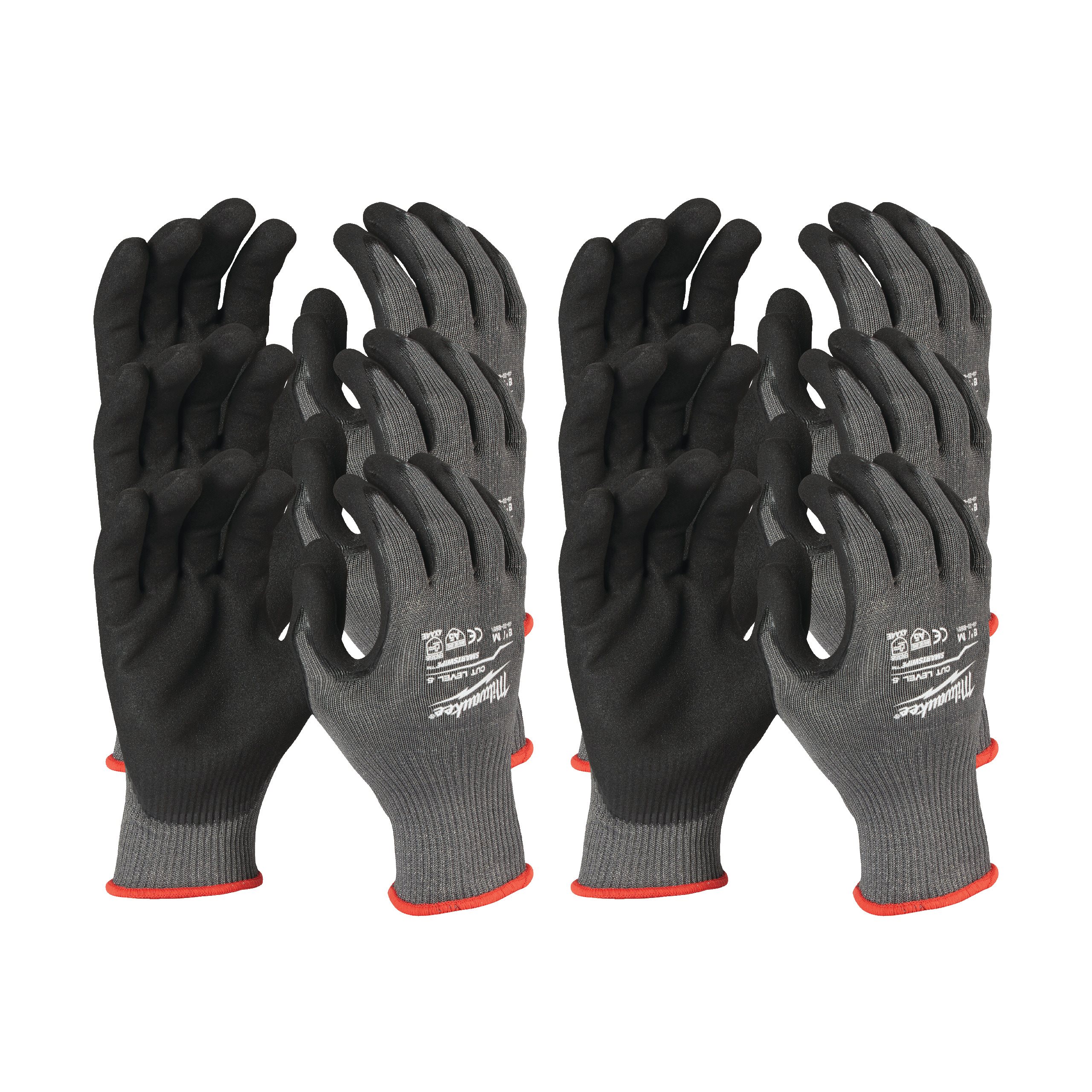 Milwaukee Pack Cut E Gloves - 9/L 12pc 4932471623
