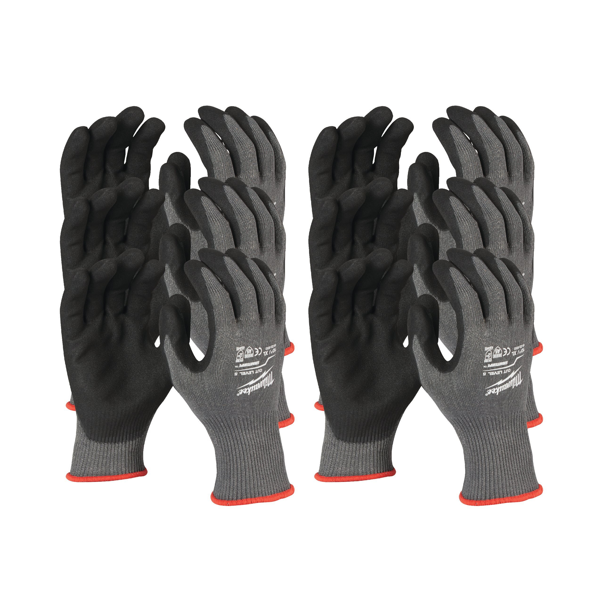 Milwaukee Pack Cut E Gloves - 11/XXL 12pc 4932471625
