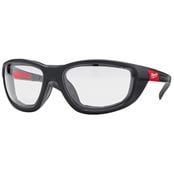 Premium Clear Safety Glasses with Gasket -1pc