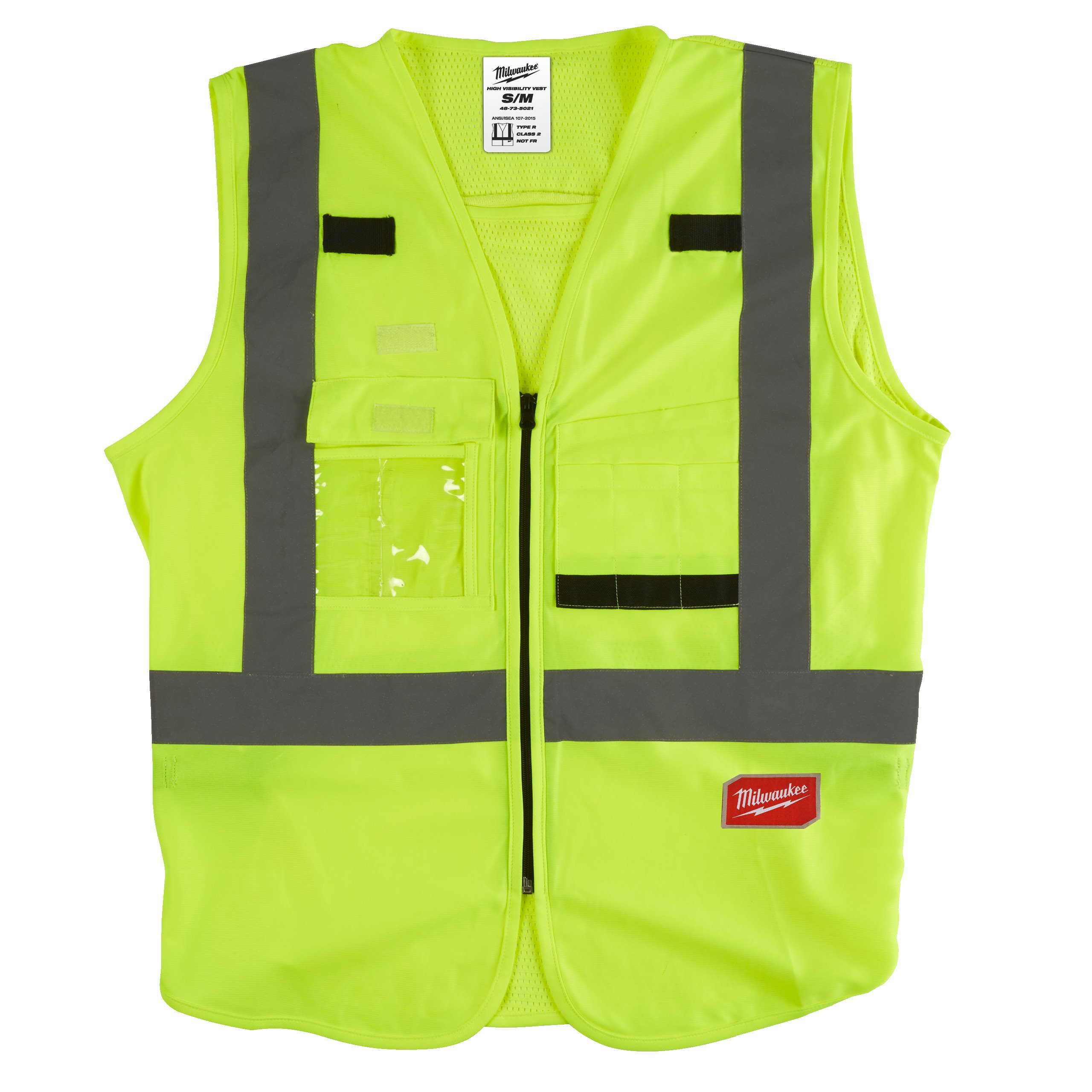 High-visibility vest yellow | Milwaukee Tool EU