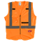 High-Visibility Vest Orange - S/M