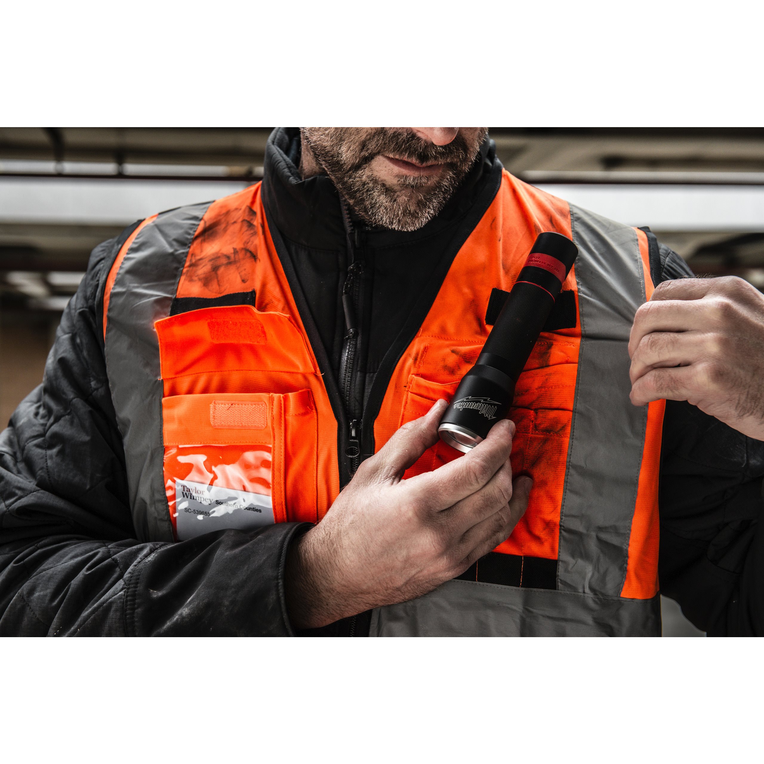 4932471893 Gilet haute visibilité orange L//XL Milwaukee
