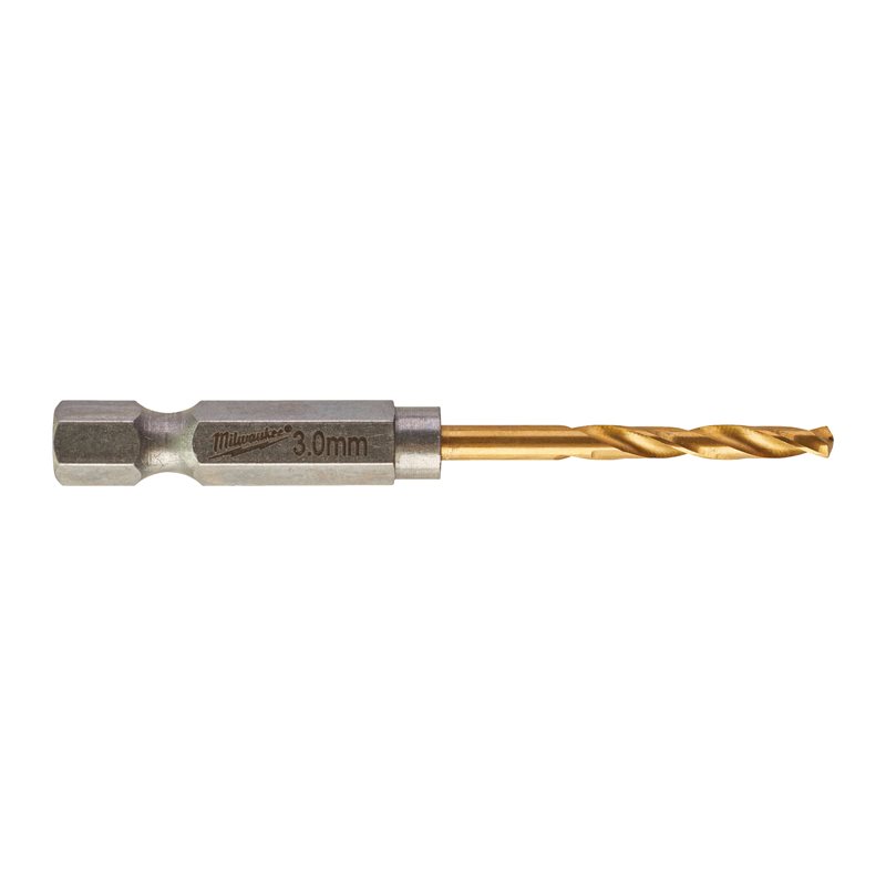 Milwaukee Vrták RedHex HSS-G Ti průměr  3mm - 10ks