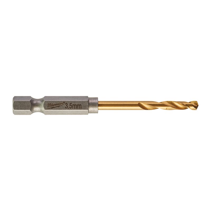 Milwaukee Vrták RedHex HSS-G Ti průměr  3,5mm - 10ks