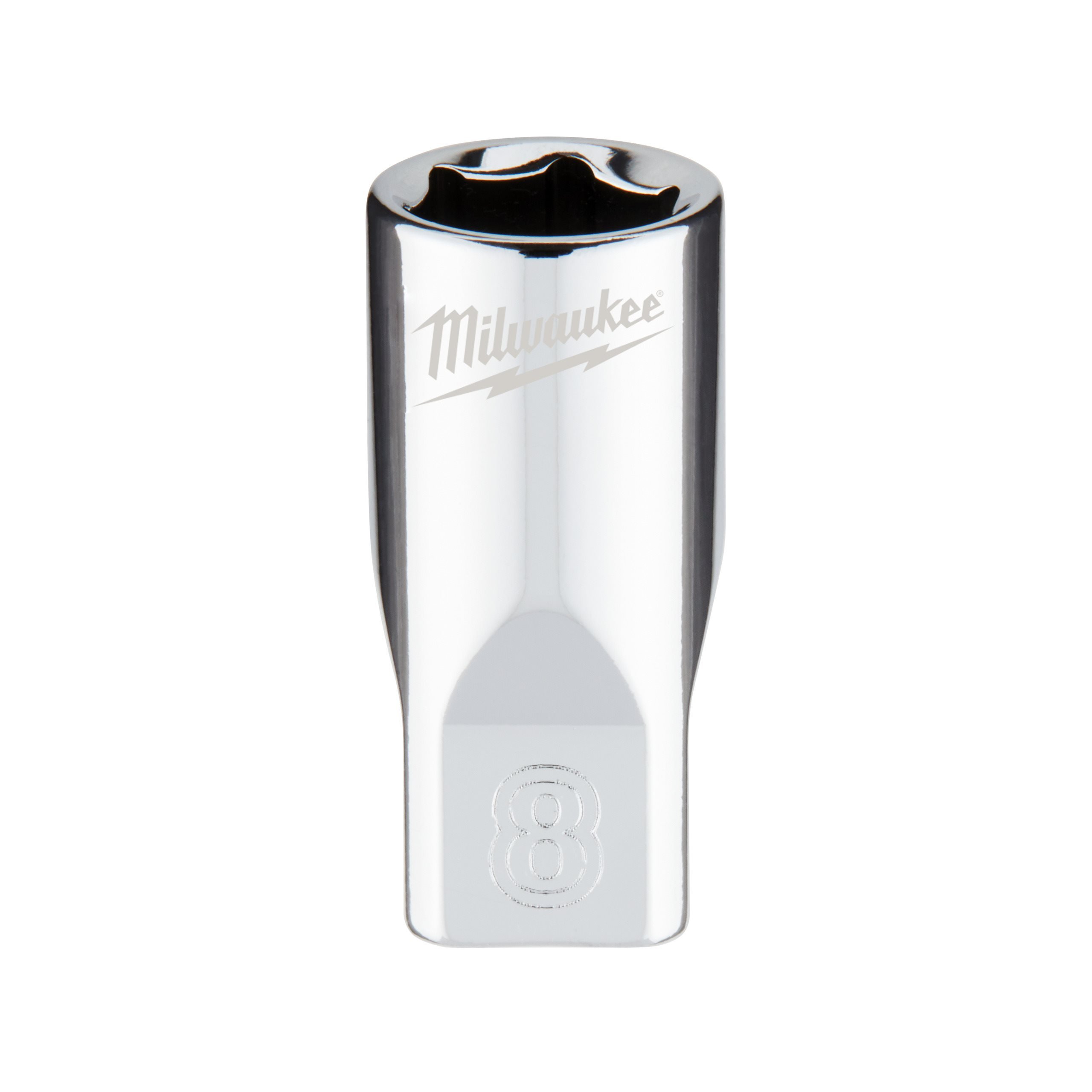 Milwaukee 1/4 Drive Socket - Metric Standard 8 Mm ¼″ Chrome Sockets With FOUR...