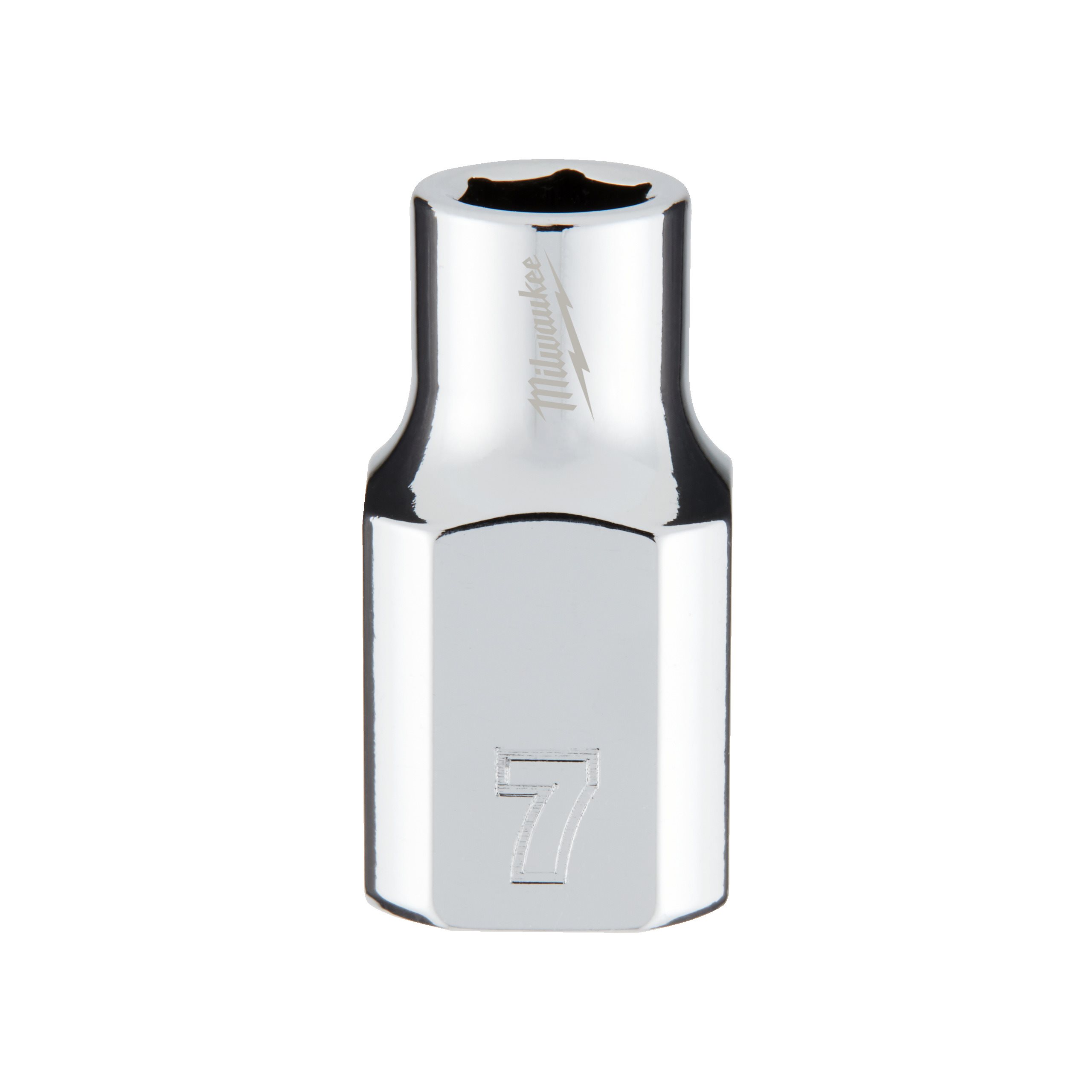 Milwaukee 3/8 Drive Socket - Metric Standard 7 Mm ⅜″ Chrome Sockets With FOUR...