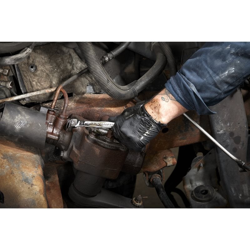 Milwaukee  Ráčnový očkoplochý klíč MAX BITE s kloubem10 mm