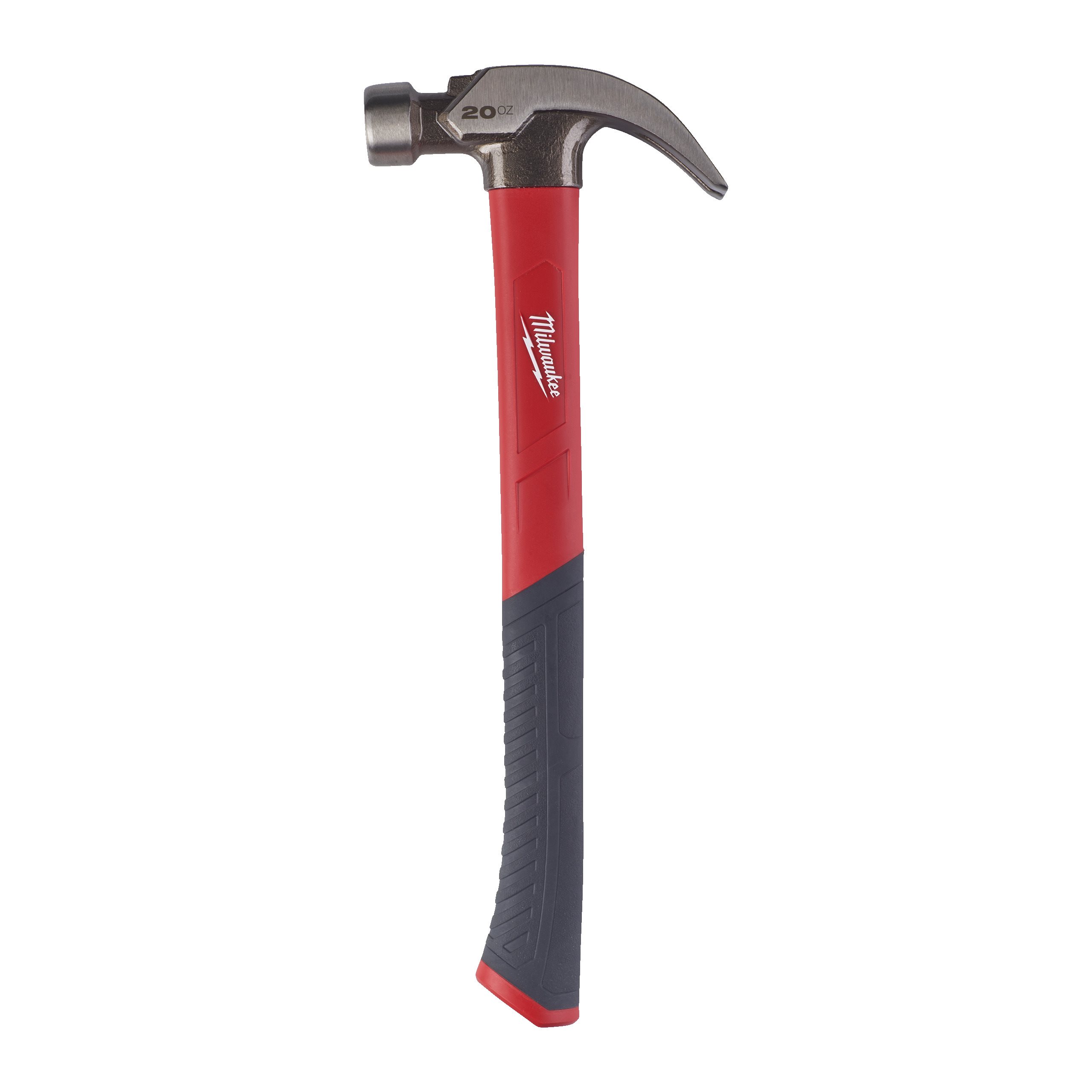Milwaukee Fiberglass Curved Claw Hammer 20oz / 570g 4932478658