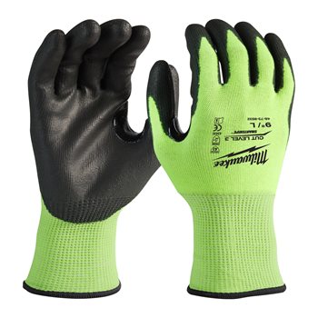 Hi-Vis Cut Level 3 Gloves